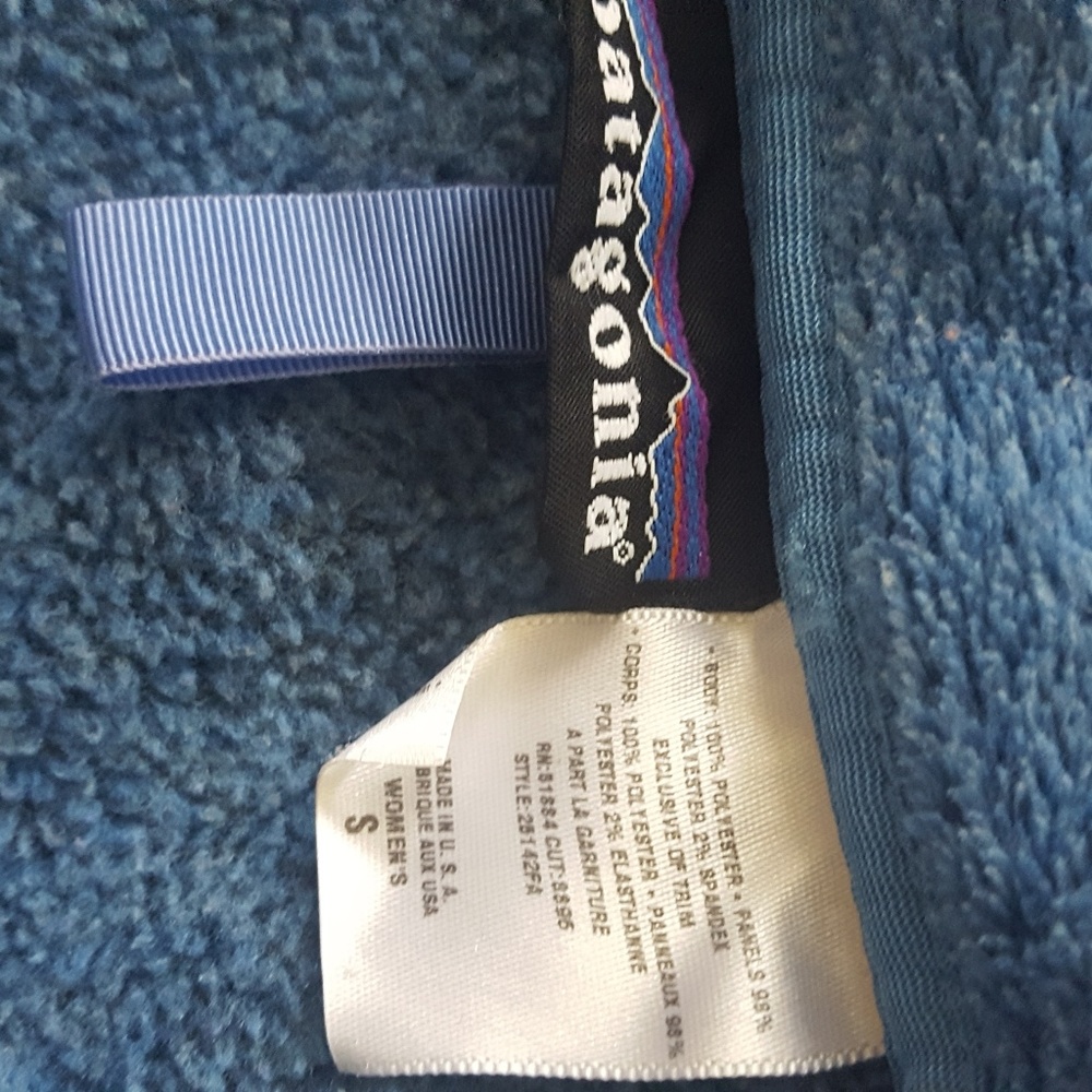 Patagonia blue jacket